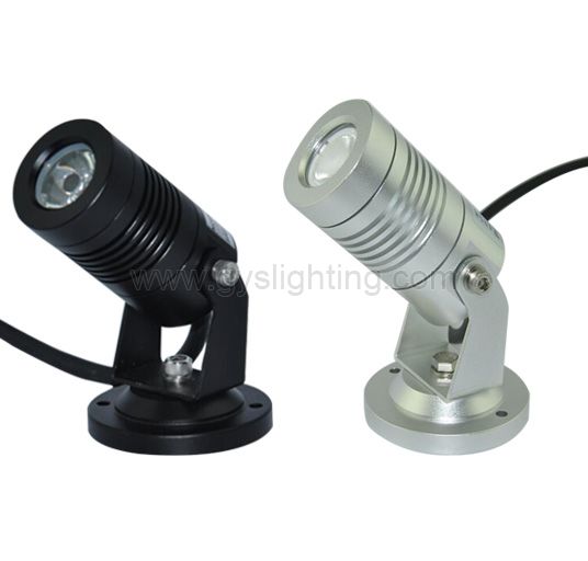 1W/3W AC100-240V/DC24V mni LED Garden Light Spot Lamp IP67