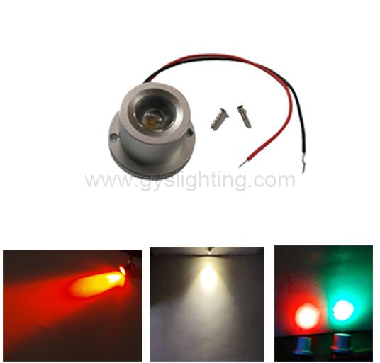 1W/3W Round Small LED Module Light Spot Lamp Waterproof IP65