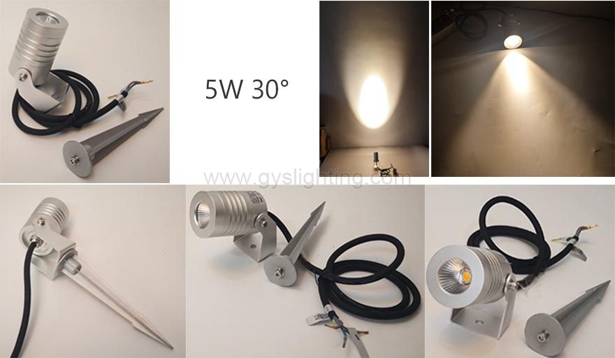 5W 7W Small COB LED Garden Light Outdoor Spot Lamp Landscape Lighting IP67