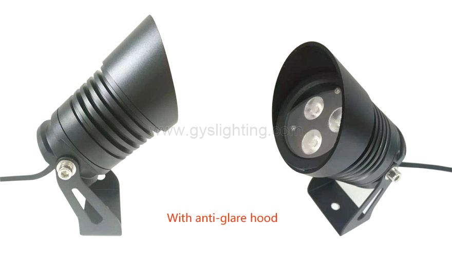9W CREE LED Garden Spot Light Outdoor with/out base/spike IP67